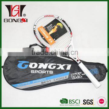 GX-769 best sale 100% full carbon&graphite 27 tennis rackets with custom racket bag /reasonable tennis racket price