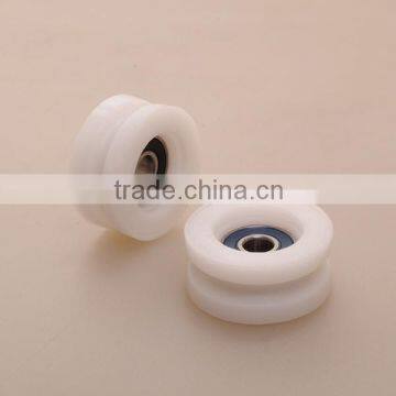 China factory manufacture low noise U groove shower door/ door roller pulley