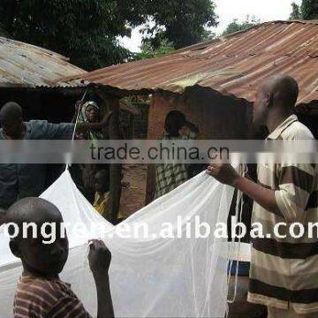 One door treated mosquito nets