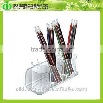 DDE-0057 Trade Assurance Shenzhen Factory Wholesale Slat Wall Acrylic Pencil Display Holder