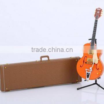 New style miniature toy guitar plastic yellow manufacturer