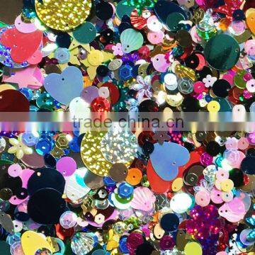 New Style Colorful Laser Loose Sequins,Spangle,Spangle Sequins photo-4
