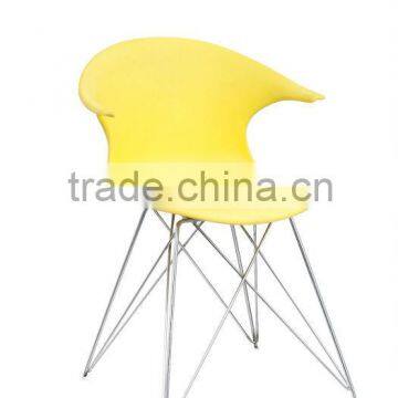 LS-1803 PP leisure Chair from China with steel legs