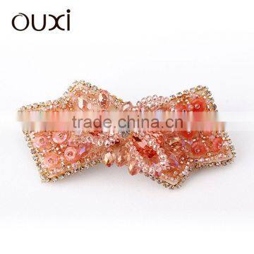 2014 fashionable handmade crystal hairpin 90017