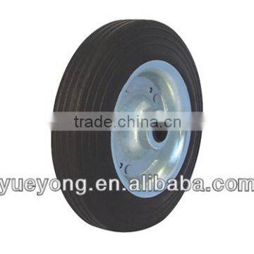 8x1.75 solid rubber wheels/ wheel solid rubber/caster wheel