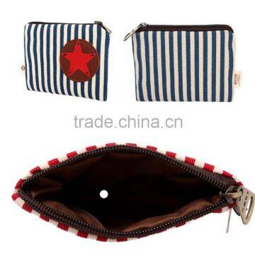 Canvas Stripe Coin Purses Wholesale Small Cheap Purses photo-6