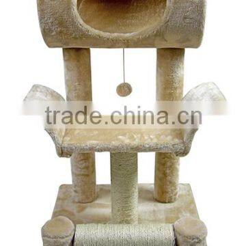 BSCI Pet Factory Luxury Cat Tree Toy Furniture Cat Sisal Scratcher