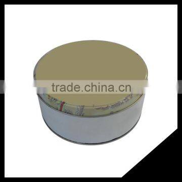China Manufacturer Cookie Metal Tin Can With Removeable Lid