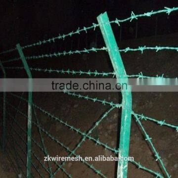 2015 hot sale 12 14 16 gauge galvanized GI barbed wire (best quality and jiasheng factory)