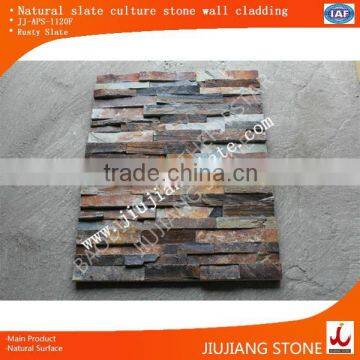 Natural slate glude exterior wall cladding