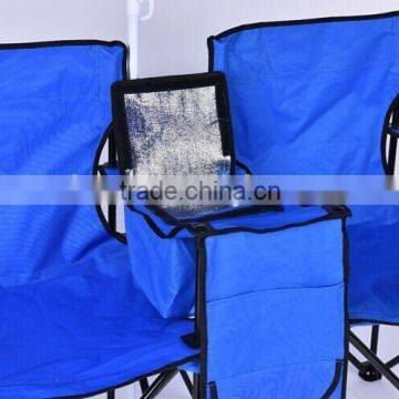 Foldable Lover Two Seater Table and Chairs Set With Umbrella photo-3