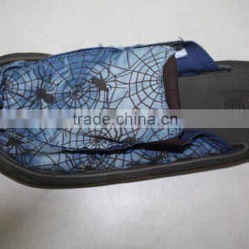 latest men textile upper canvas shoe