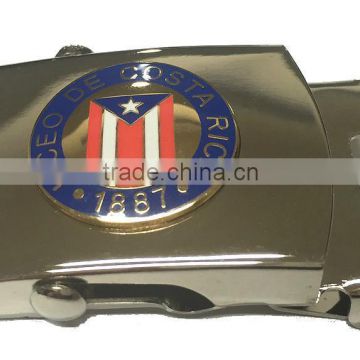 Military Custom Police Logo Belt Buckle