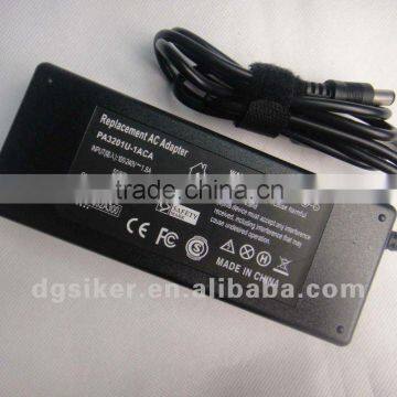 15V 5A Notebook battery adapter replacement for Toshiba PA3465E-1AC3