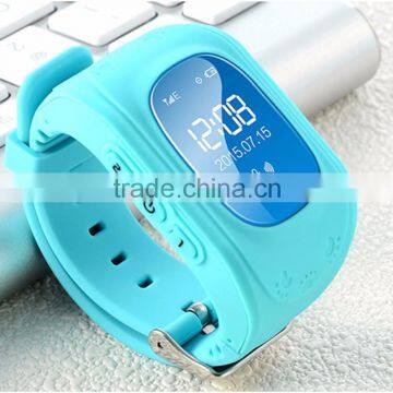 High quality q50 kids gps watch phone oem sos emergency phone