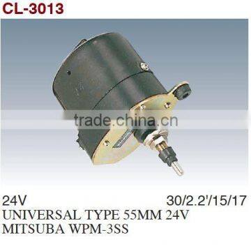 Windshield Wiper Motor/Windscreen Wiper Motor/Auto Wiper Motor For UNIVERSAL TYPE 55MM 24V MITSUBA WPM-3SS