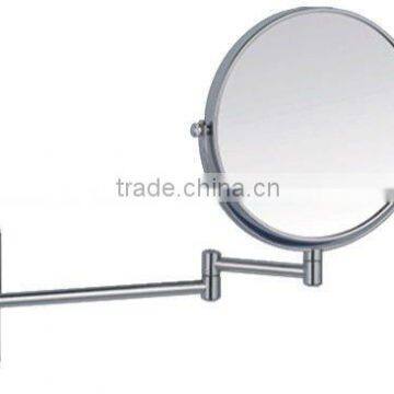 magnify wall mounted mirror bathroom wt-1065-6 chrome