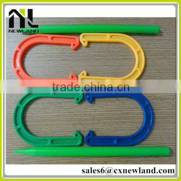 promotional horseshoe sets toy/plastiic horseshoe