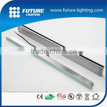 IP67 CE RoHS RGB decorative toughened glass led brick light led floor tile light linear led inground light