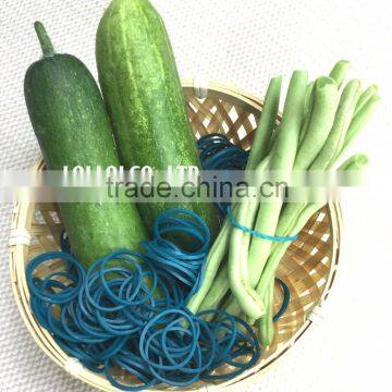 Rubber band specializes use for all mix organic green vegetables