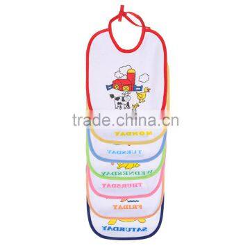 Shuaibao Wholesale Baby Cloth Whitout Sleeve Baby Bibs set