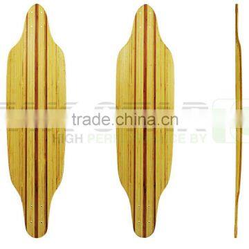 Blank Cruiser Bamboo Longboard Decks Wholesale photo-2