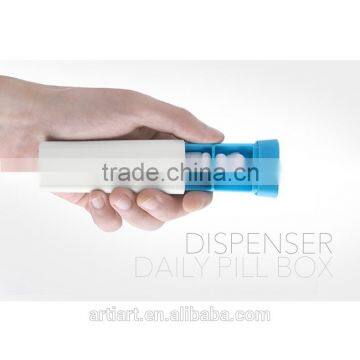 2015 new product mini Portable daily pill box