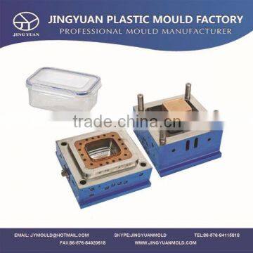 Microwave thin wall food container plastic injection mould