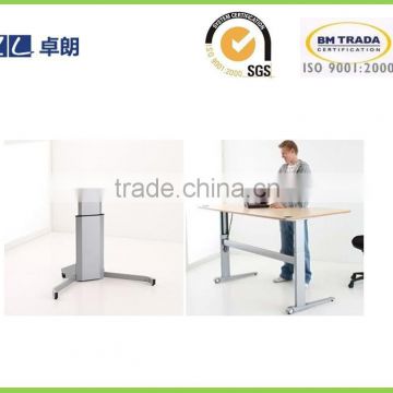 electric lifting table leg used on office desks with two leg computer table with height adjust