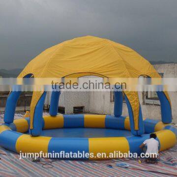 2015 Inflatable Water Pool With Cover/Inflatable Pool With Tent for Outdoor Rental photo-2