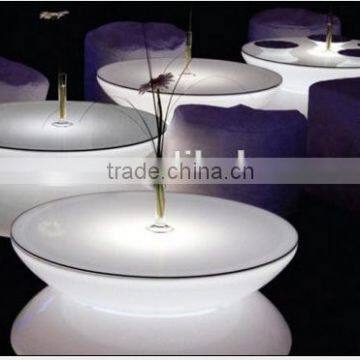 fashionable tea or coffee led light table/good looking house table/creative comfortable Illuminated bar table