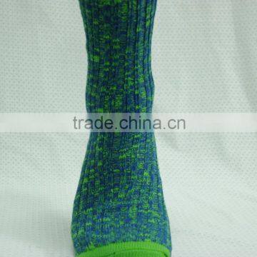 Green Free Knitting Sports Socks