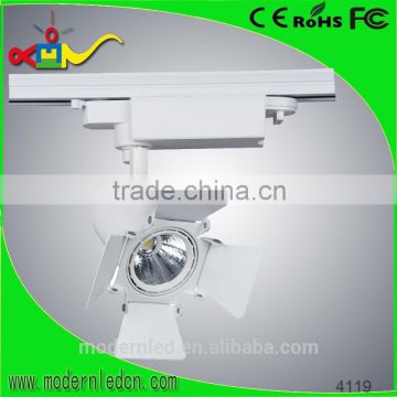 2015 new commercial led track light 4 leaf