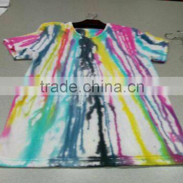 OEM Tie-dye T-shirts Custom T-shirts Ethnic T-shirt