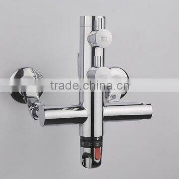 Smart thermostatic shower faucets