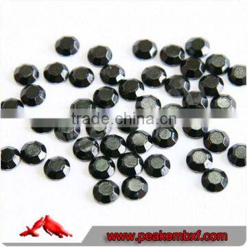 Bulk Black Rhinestud with High Quality Glue Hot Fix