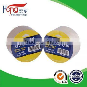 bopp carton sealing adhesive packing tape in ring card