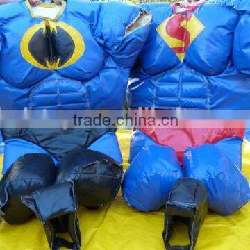 Hola super hero foam padded sumo suits/sumo wrestling suits for sale