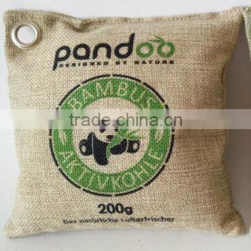 Natural Activated Bamboo Charcoal bag deodorant bag air freshener for car