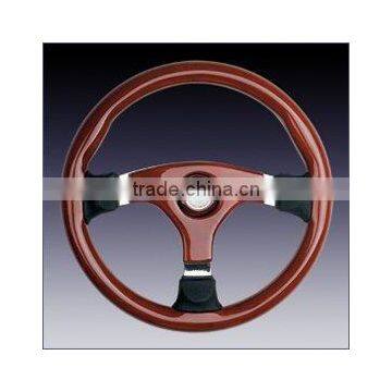 Wooden steering wheel