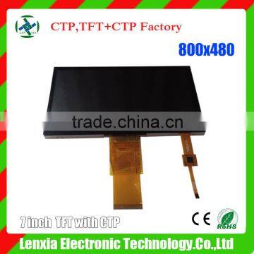 7inch Capacitive Touch Panel Innolux Lcd Screen With 800x480 Dots and RGB Interface photo-2