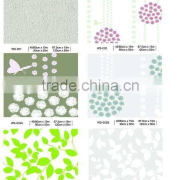 Vinyl Static Cling Privacy Stained Glass Decorative Window Film photo-2