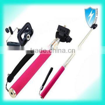 Selfie Stick With Bluetooth Shutter Button