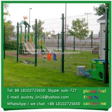 Decorative PVC Coated Double Rod Welded Wire Fence 868 Double Fencing photo-3