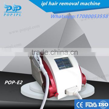 POP-E2 IPL Type Home Use Diode Laser Hair Men Hairline Removal IPL/ Laser +E-LIGHT+RF+Black Doll Baby /IPL Skin Rejuvenation