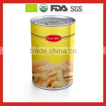 Healthy Cooking Canned Bamboo Shoot Sliced in Brine for Instant Food