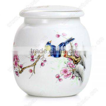 ceramic tea caddy