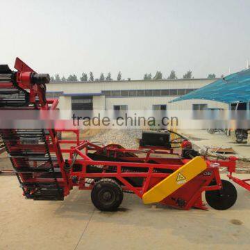 2 rows potato, onion combine harvester with self-loading truck