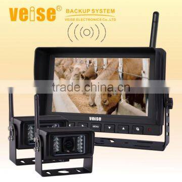 7inch wireless monitor tractor rear view camera system that mounts to Farm Tractor, Combine,Cultivator,Plough or Trailer