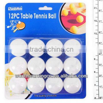 12PC PINGPONG BALL SET